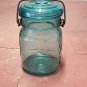 Vintage Ball Ideal Aqua Blue Mason Bicentennial Canning Jar Wire Latch