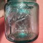 Vintage Ball Ideal Aqua Blue Mason Bicentennial Canning Jar Wire Latch