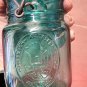 Vintage Ball Ideal Aqua Blue Mason Bicentennial Canning Jar Wire Latch