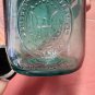 Vintage Ball Ideal Aqua Blue Mason Bicentennial Canning Jar Wire Latch
