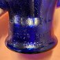 Vintage Charles Jacquin Cobalt Blue Figural George Washington Liquor Bottle