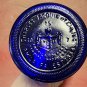 Vintage Charles Jacquin Cobalt Blue Figural George Washington Liquor Bottle