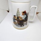 Vintage 1985 Norman Rockwell Museum For A Good Boy Porcelain Coffee Mug