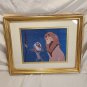 Disney Store 95 Exclusive Commemorative Lithograph Lion King Simba Rafiki Framed