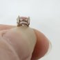 Sterling Silver 3.0 Ct Round Pink Cubic Zirconia Solitaire Stud Earrings 5.9mm