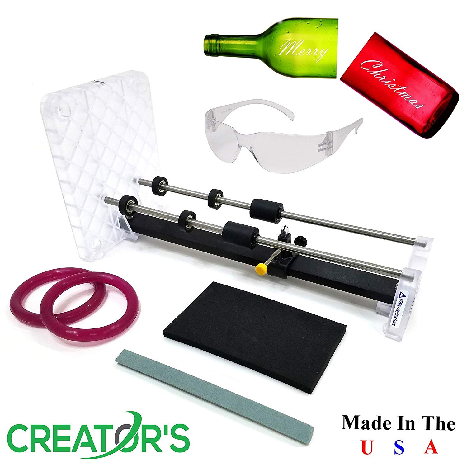 Glass Bottle Cutter by Creator's-Precision Made In The USA