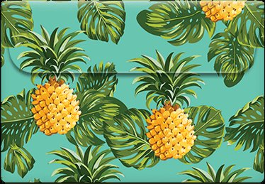 Envelope Template pineapple