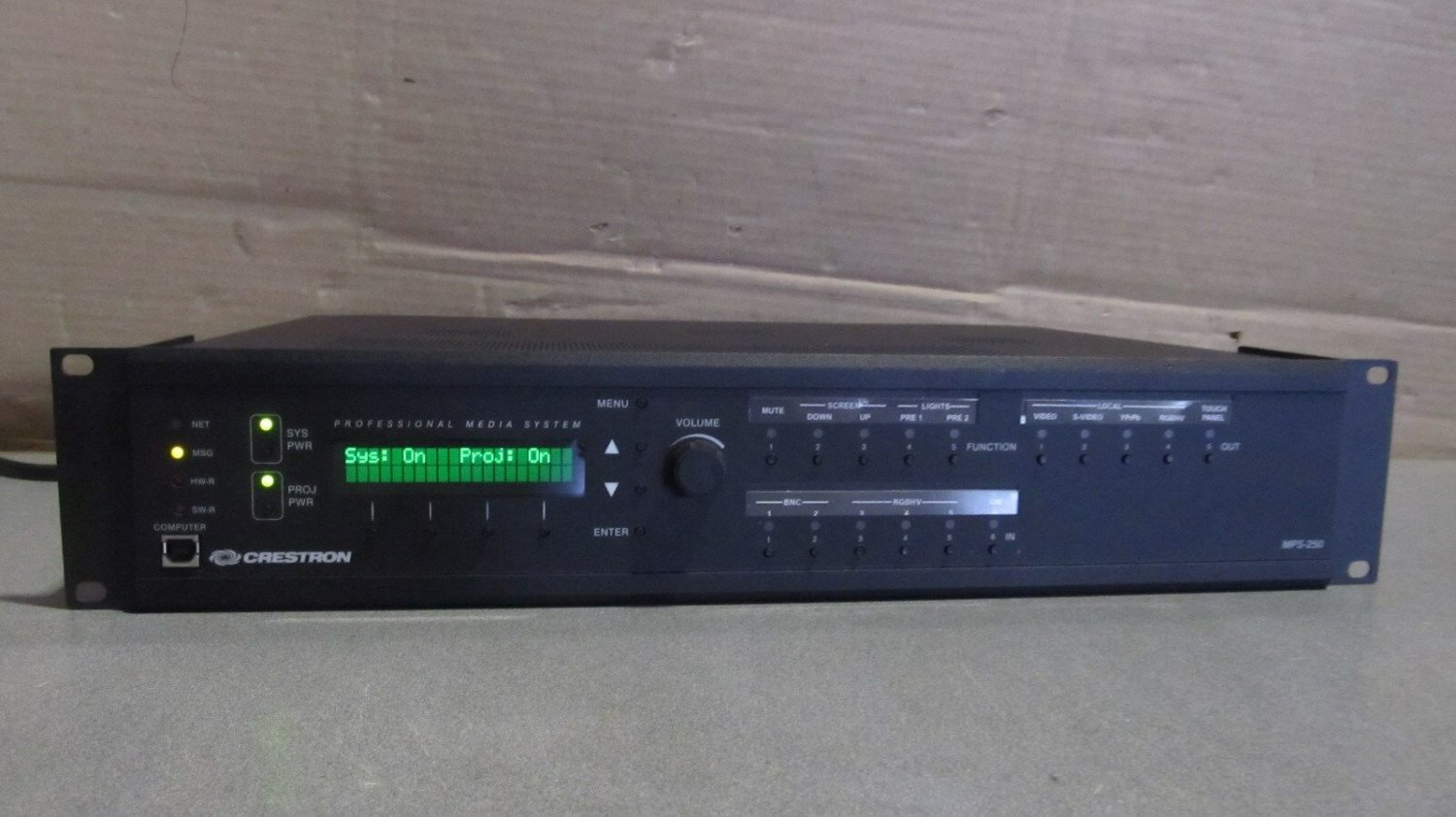 OEM crestron MPS-250 proffessional media system