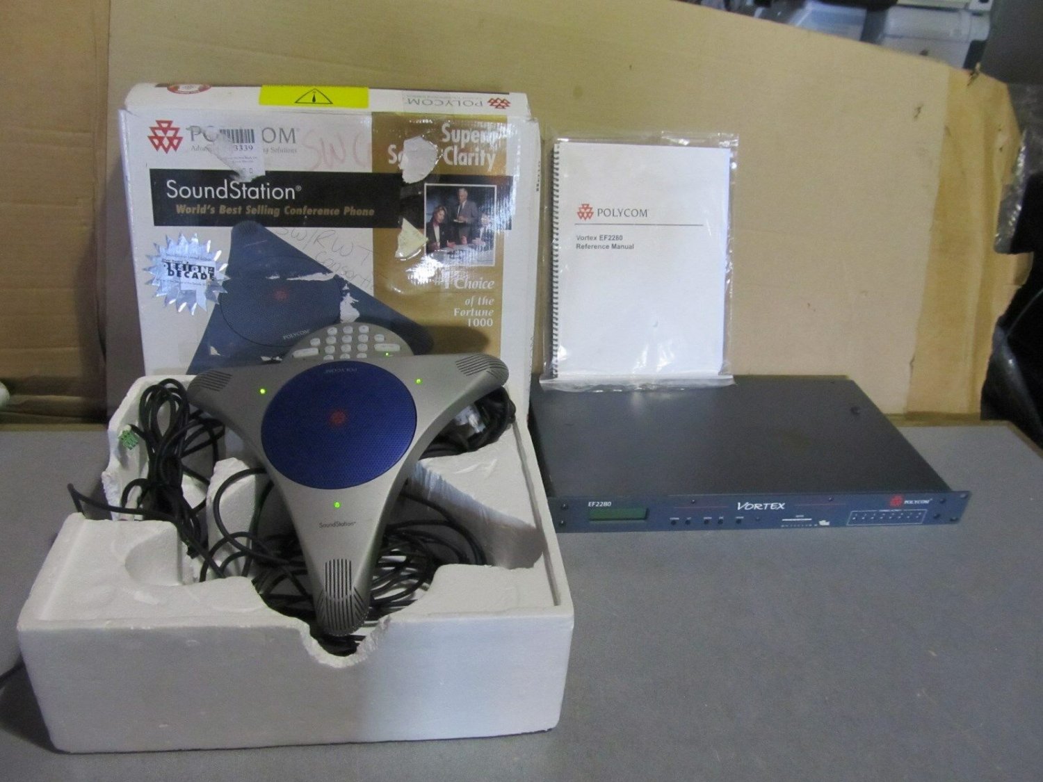 OEM polycom soundstation with polycom vortex EF2280