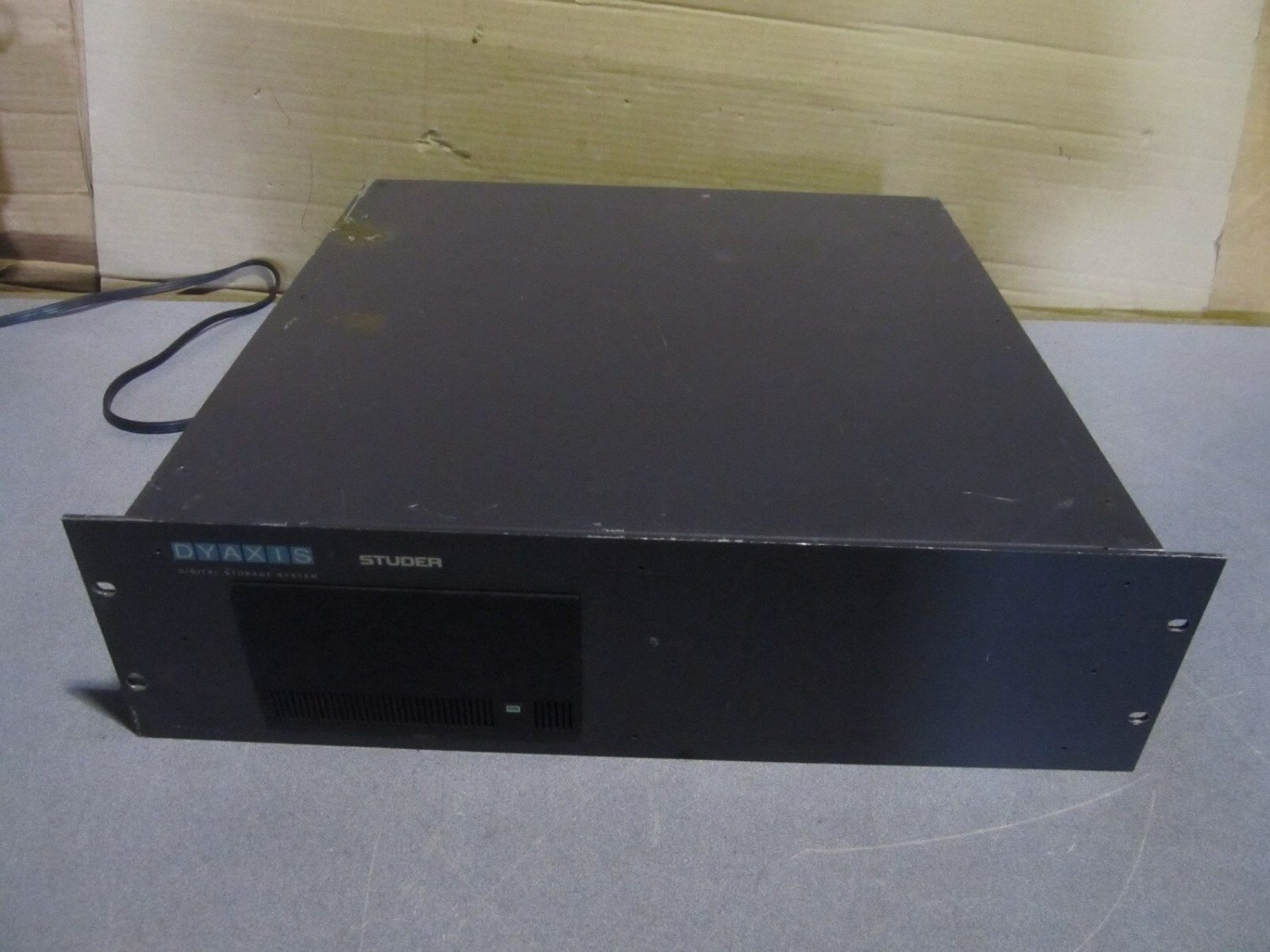 OEM dyaxis studer digital storage system model- diskDrive