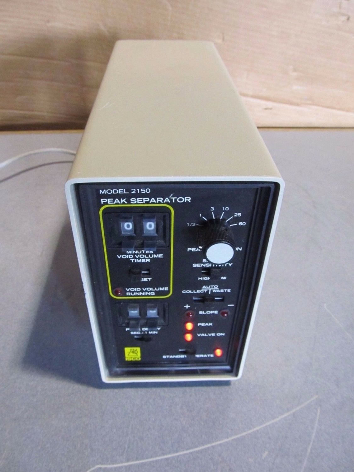 OEM ISCO peak separator Model 2150