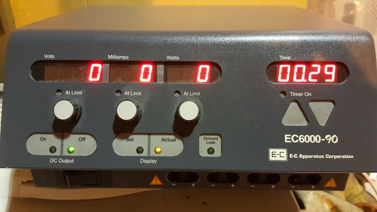 OEM EC APPARATUS EC6000-90 POWER SUPPLY