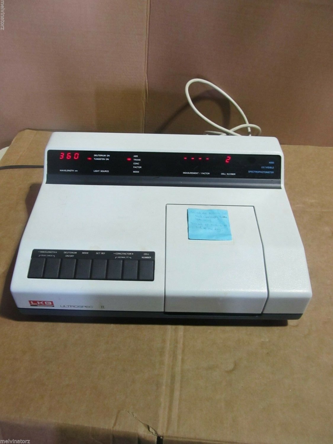 LKB Biochrom 4050 Ultrospec II UV/Vis Spectrophotometer