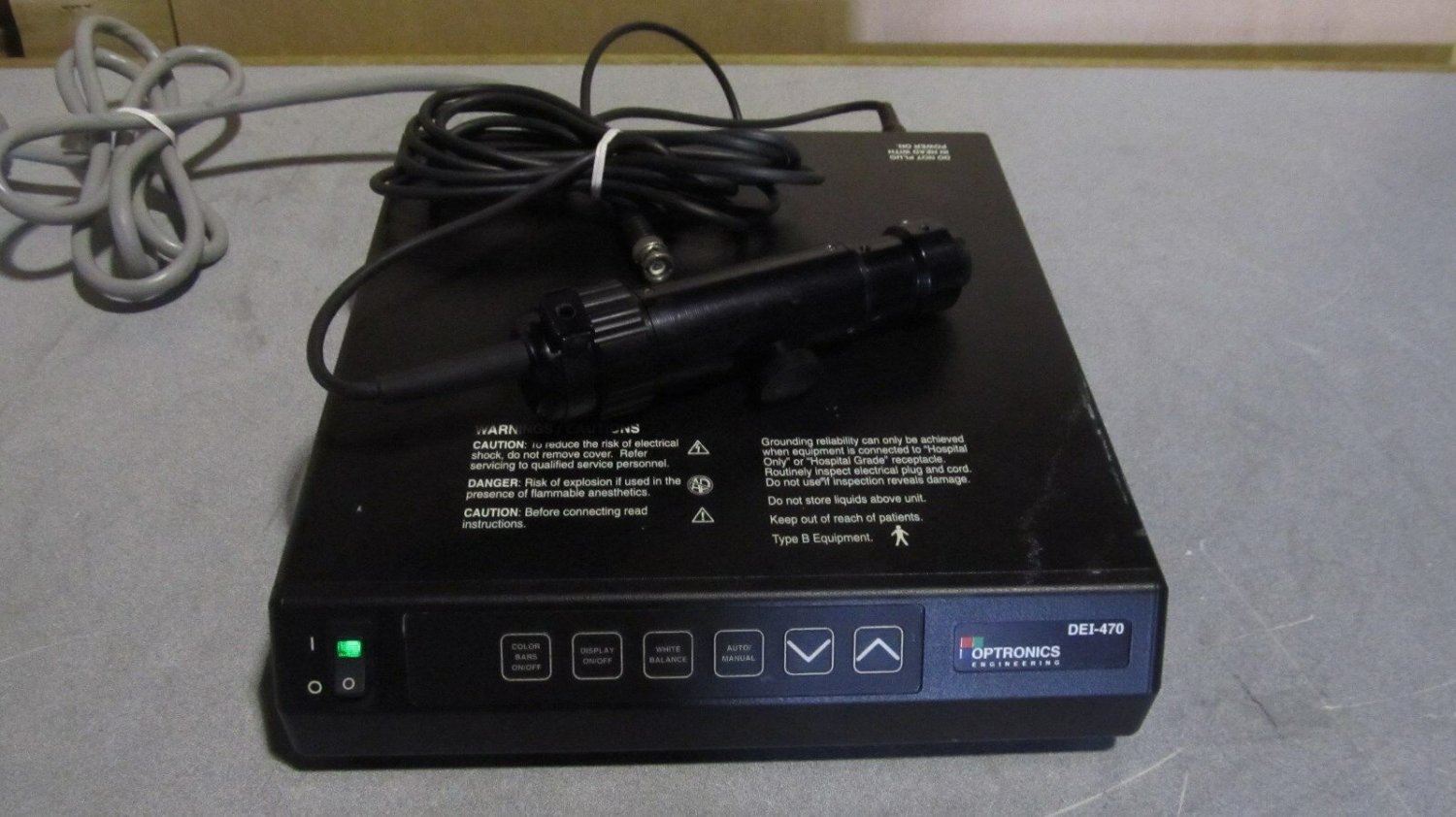 OEM optronics engineering microscope video camera controller DEI-470