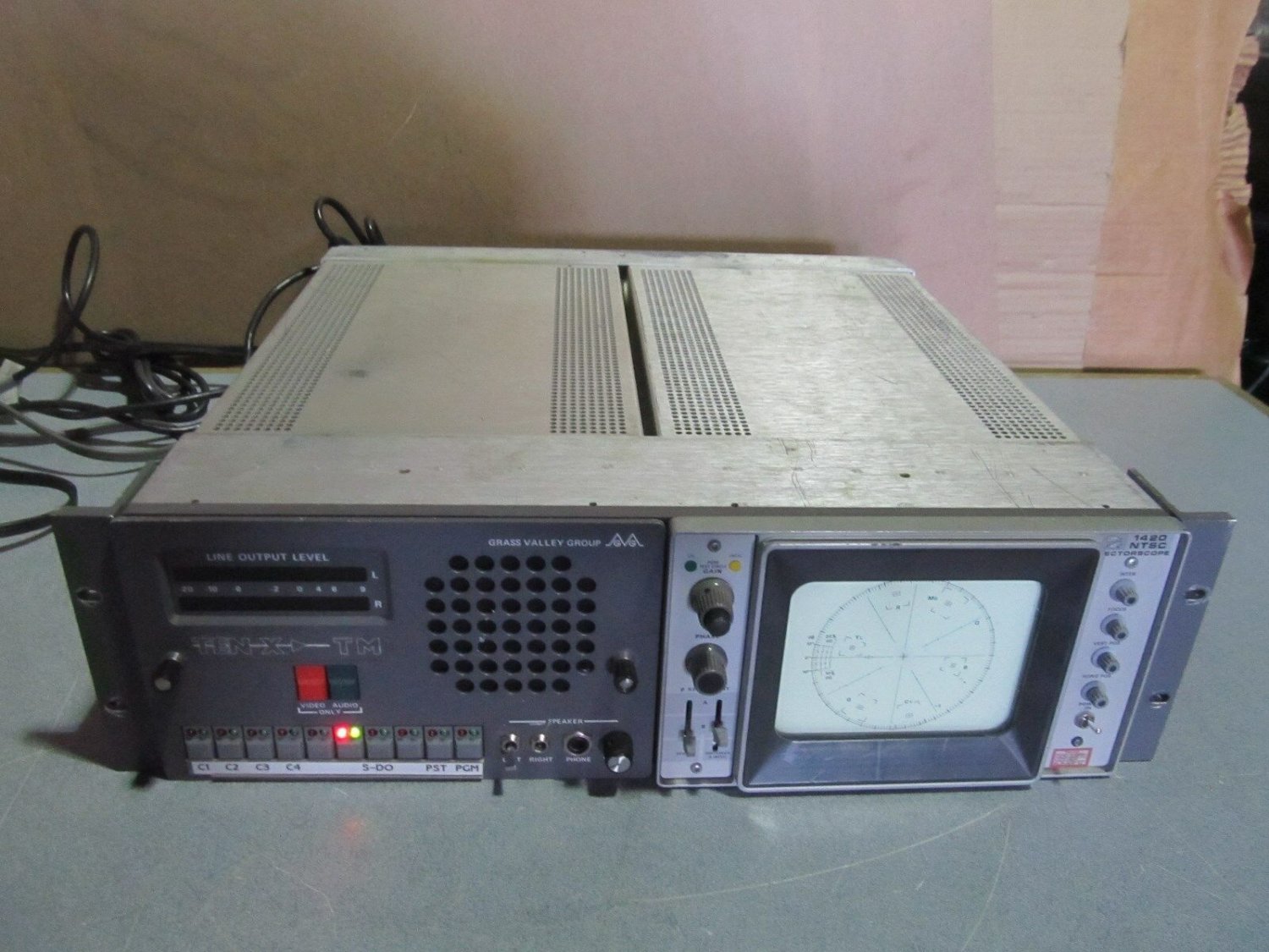 OEM grass valley TEN-X-TM & NTSC 1420  vectorscope