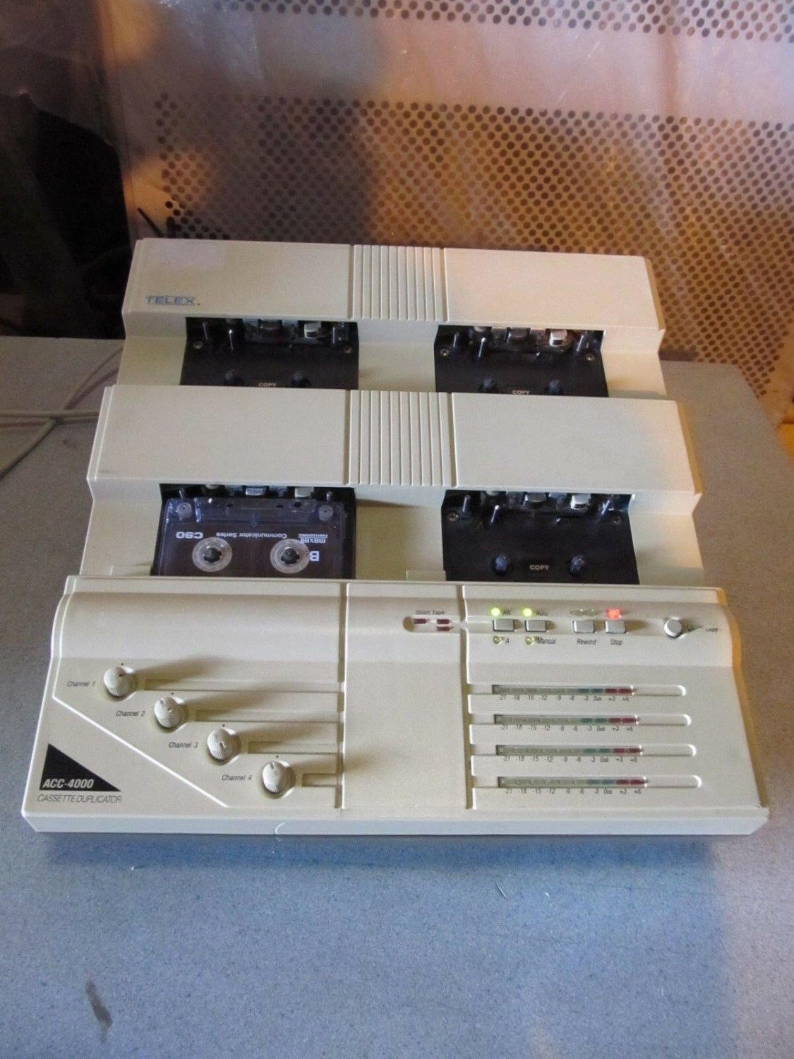 OEM telex ACC-4000 cassette duplicator