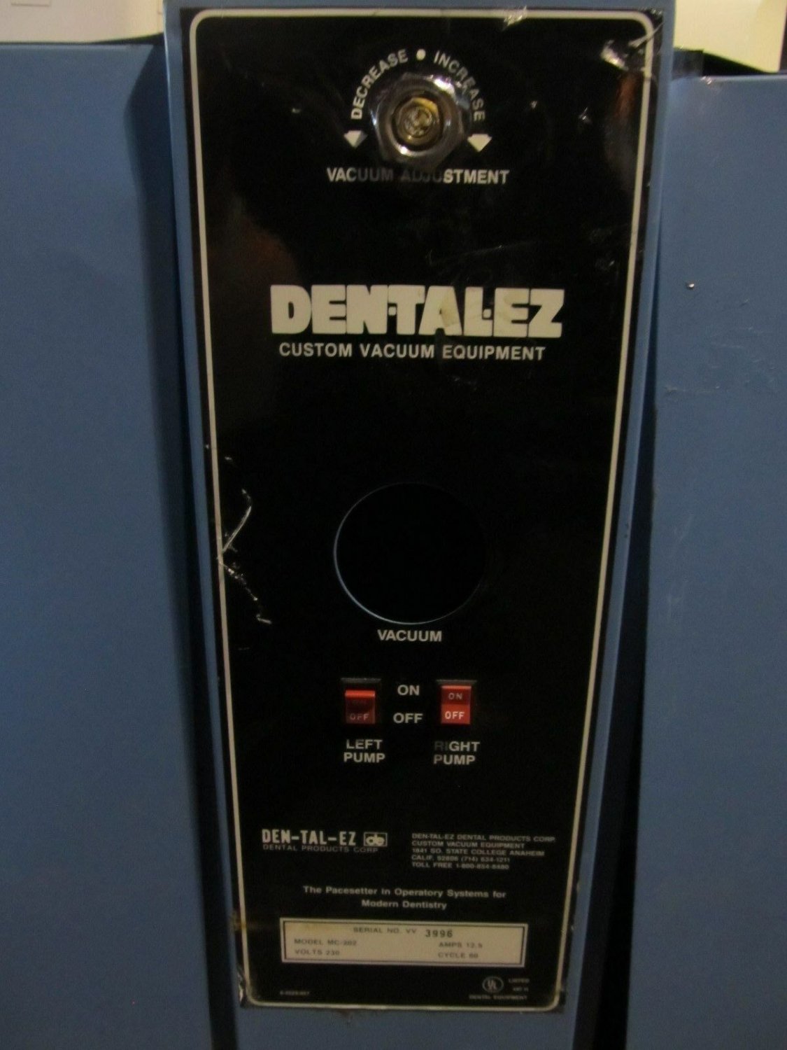 OEM dental products dentalez custom vacuum model MC202 220V
