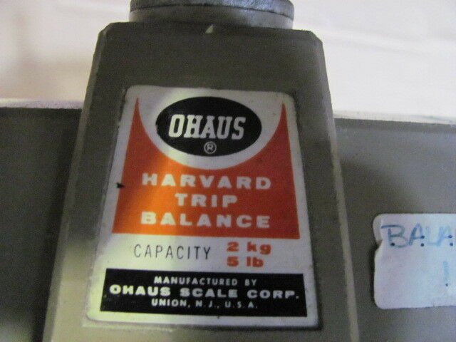 OEM ohaus harvard trip balance capacity 2KG, 5LB