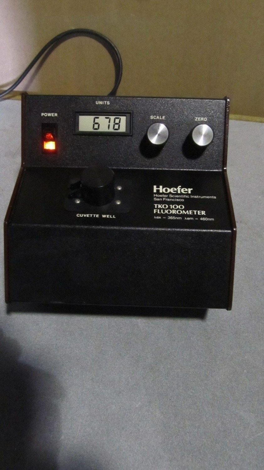 OEM hoefer scientific instruments TKO 100 Fluorometer model TKO100-115V