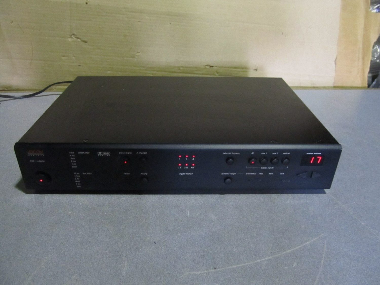 OEM adcom digital AC-3 decoder model GDD-1