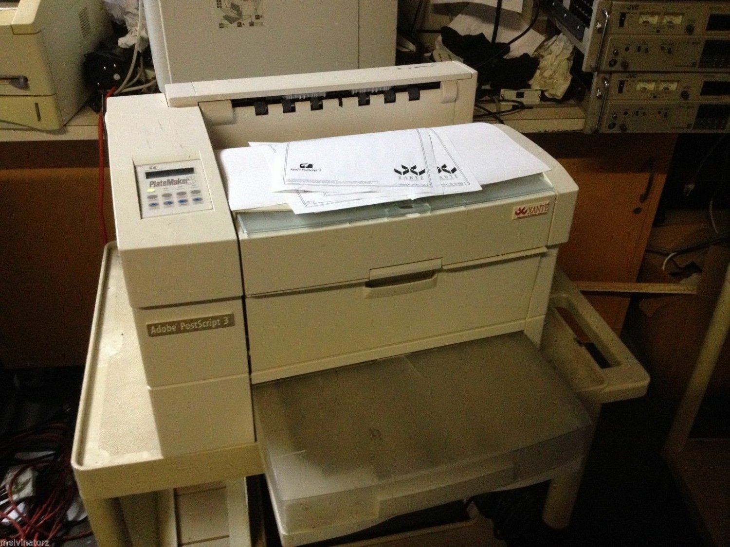XANTE PLATEMAKER 3 Large format laser Printer t W/Toner 270 pages