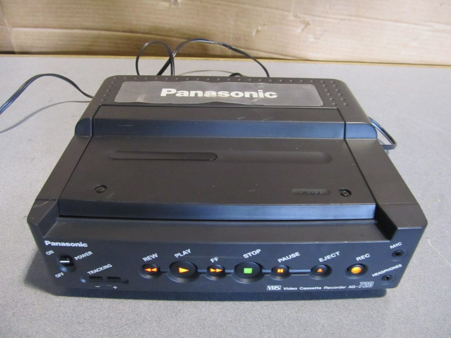 OEM panasonic video cassette model AG - 720