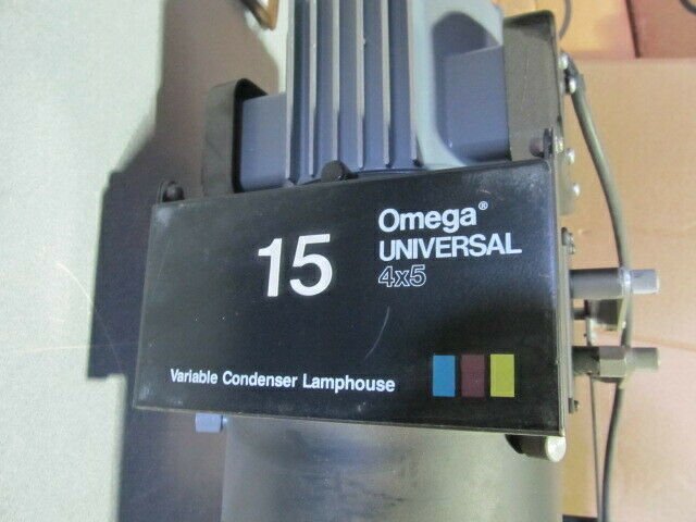 OEM Omega Universal 15 4x5" Variable Condenser Lamphouse Enlarger