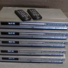 lot of 5 OEM JVC DVD player model no.XV-N44SL w/2 remote