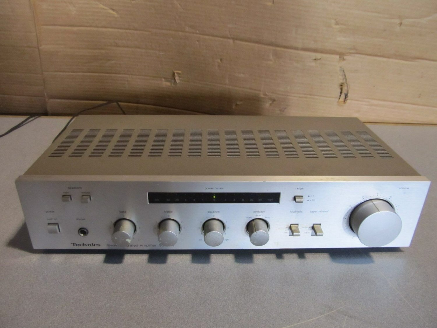 OEM technics stereo cassette deck model RS-M22