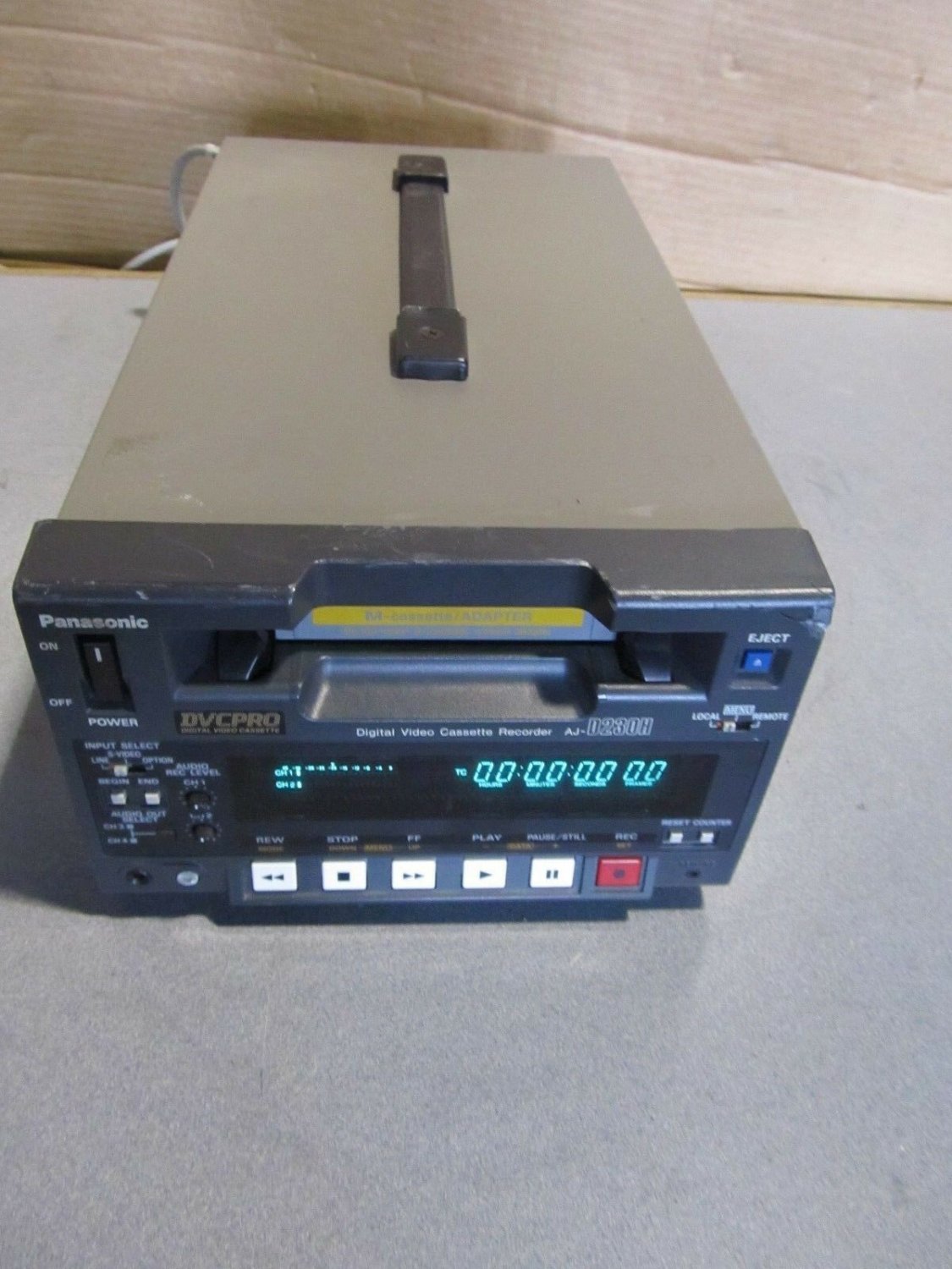 OEM panasonic DVCPRO digital video cassette recorder model AJ-D230HP