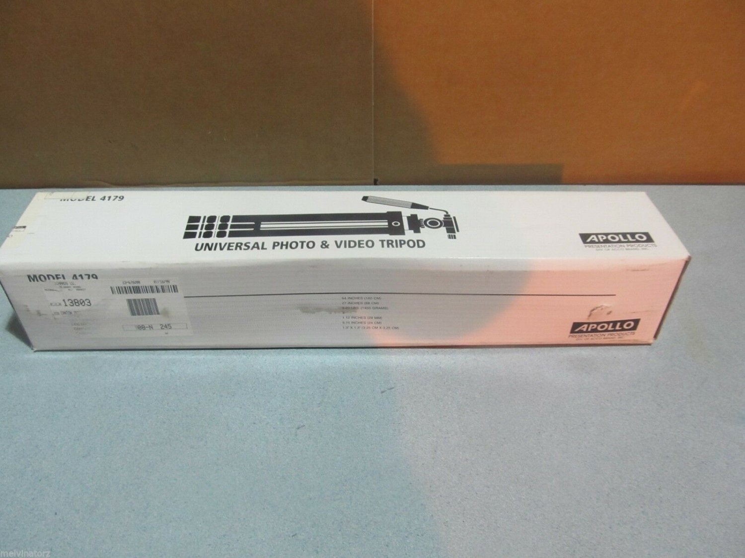 New Genuine Apollo Universal photo & video tripod 4179