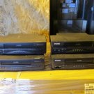 lot of 4 OEM sylvania VCR model 6240VE  "AS IS"