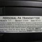 OEM williams sound auditory assistance personal PA transmitter model PPA TI6/T17