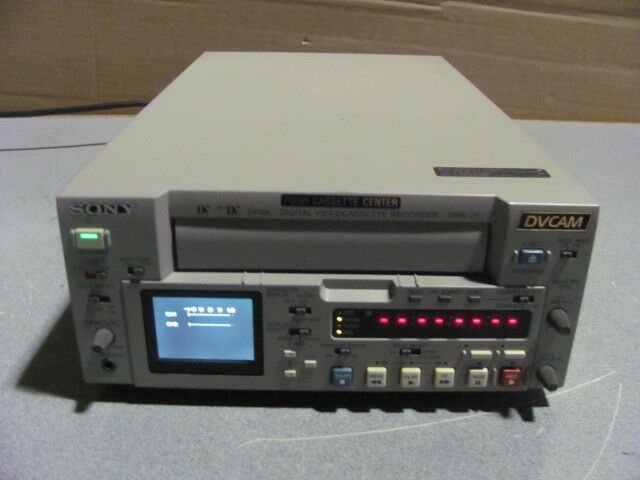 OEM Sony digital video cassette recorder model DSR-25 DVCAM