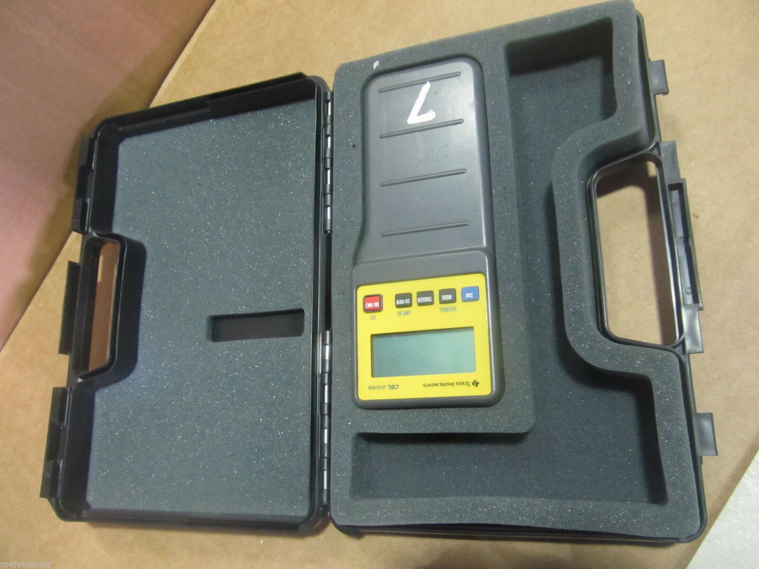 QTY: 7 Texas Instrument CBL System Calculator Based Laboratory Data Acquisition
