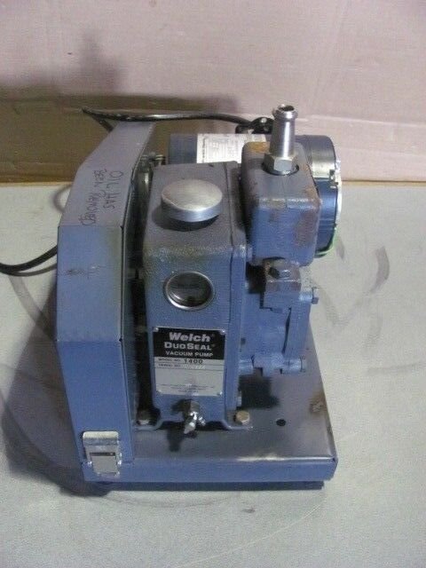 OEM welch duoseal vacuum pump model 1400 w/franklin electric motor