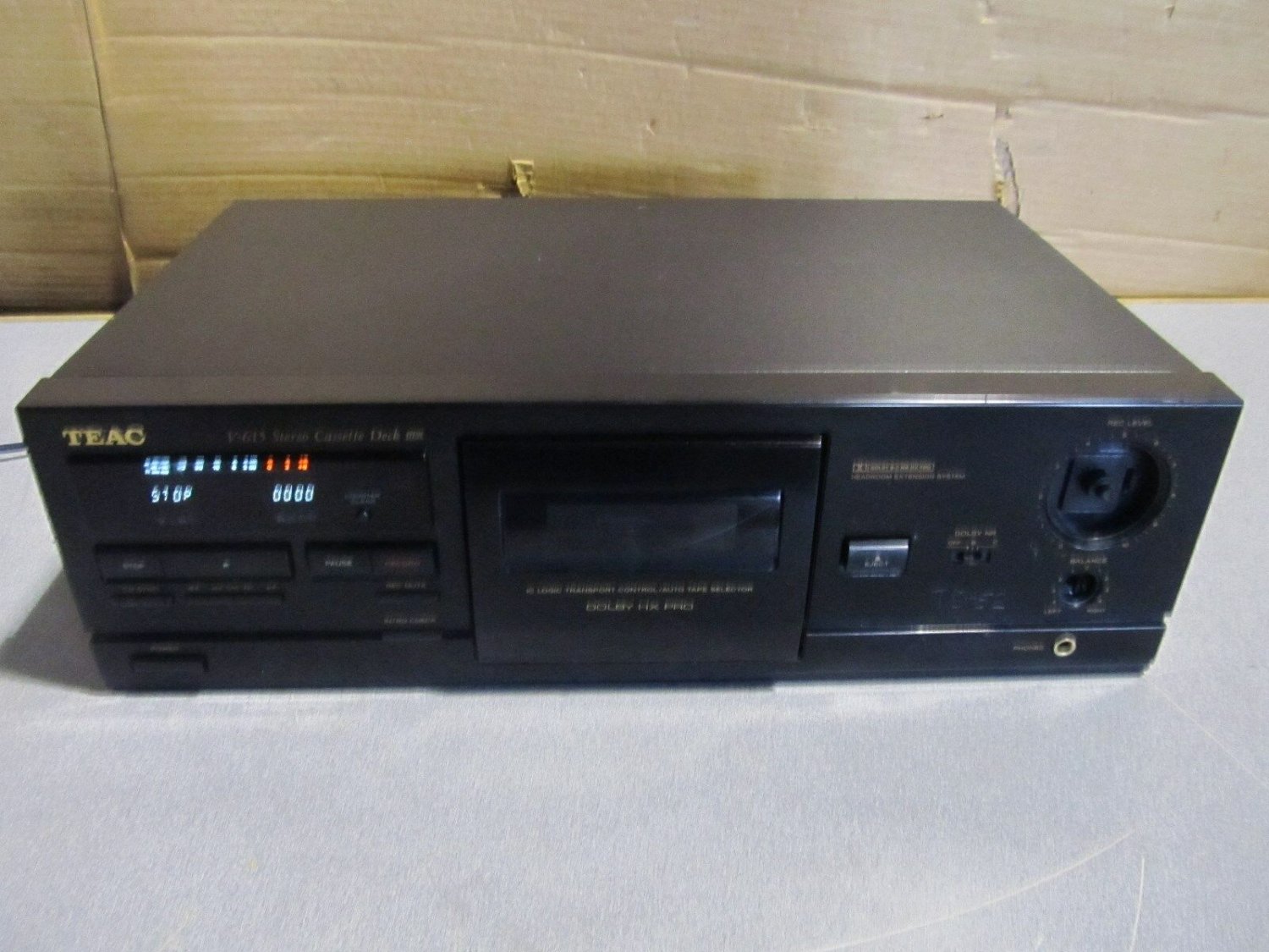 OEM teac V-615 stereo cassette deck