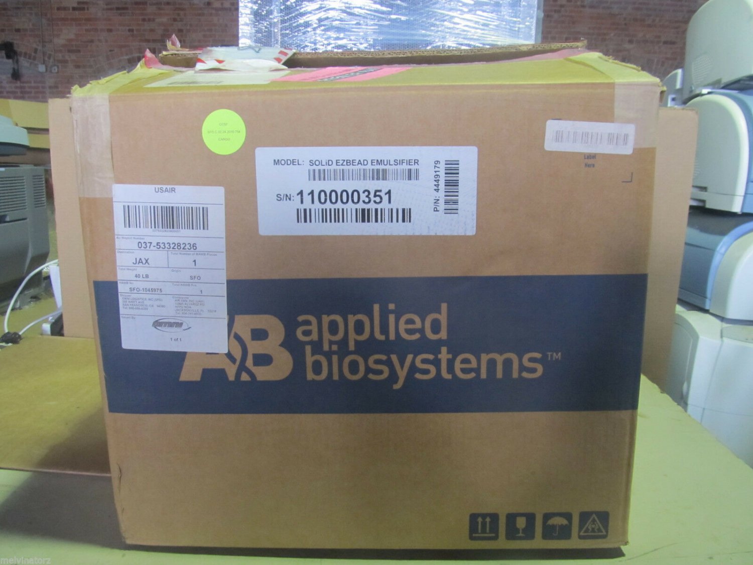Genuine Applied Biosystems SOLiD EZ Bead Emulsifier Emulsification Station- NEW