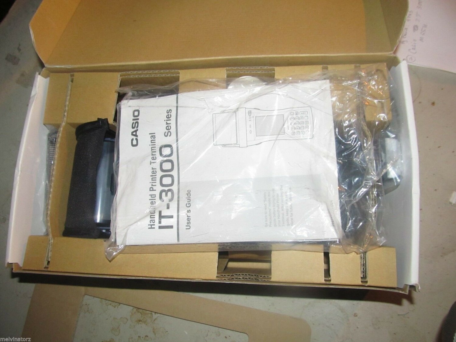 CASIO IT-3000M55U INDUSTRIAL DATA TERMINAL printer all in one with Bluetooth