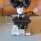 OEM nikon labophot microscope w/2 objective lens 100-100