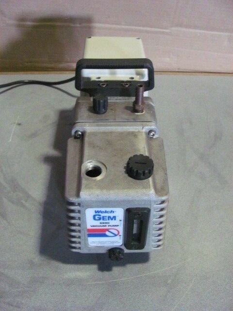 OEM welch GEM 1.0 vacuum pump  model 8890A-55 w/ franklin electric motor
