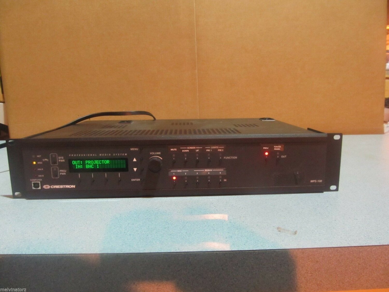 Crestron MPS-100 MPS 100 Multimedia Presentation Controller 100-240V