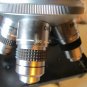 OEM olympus CH-2 binocular microscope w/4 objective lens 100-100-40-10