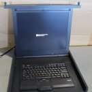 OEM IBM 7316-TF3 flat panel console computer w/USB Keyboard In/Out rails