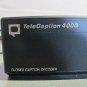OEM telecaption 4000 closed caption decoder model NCI-4000