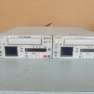 Racked Pair Sony DSR-25 DVCAM Video cassette Player/Recorder Deck DSR 25