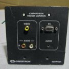 OEM CRESTRON INTERFACE PANEL  BLACK WALL PLATE IM-WCVI