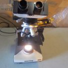 OEM olympus CH-2 binocular microscope w/4 objective lens 100-100-100-10