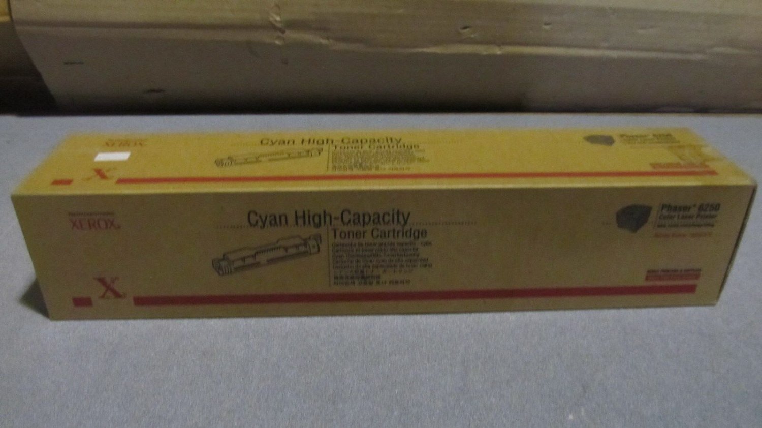 OEM  xerox phaser 6250 cyan high capacity toner catridge 106R00672 CT200276