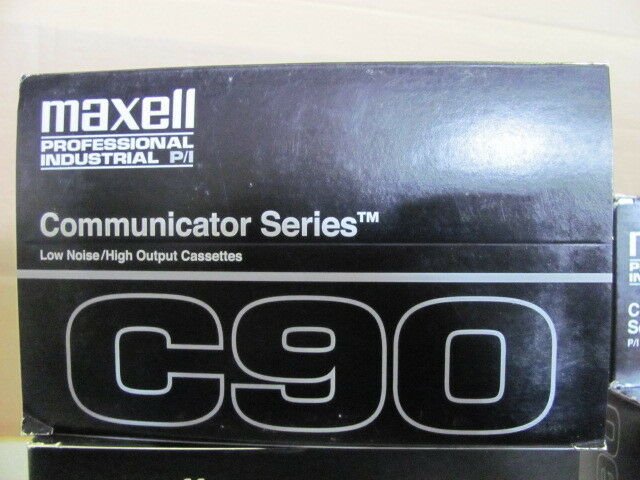 OEM maxell professional industrial communicator series C90 Cassette P/I
